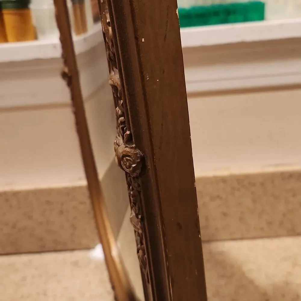 Vintage Gold Ornate Photo Frame